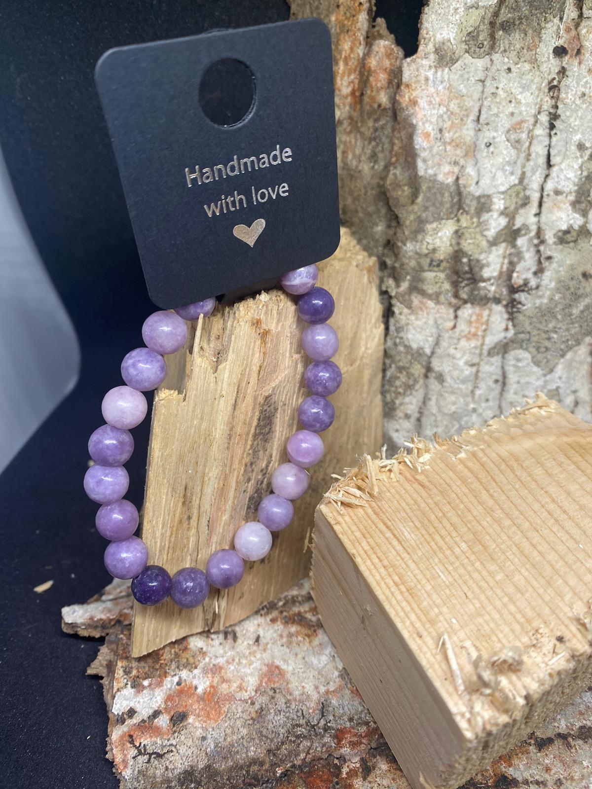 Bracelet en Lépidolite