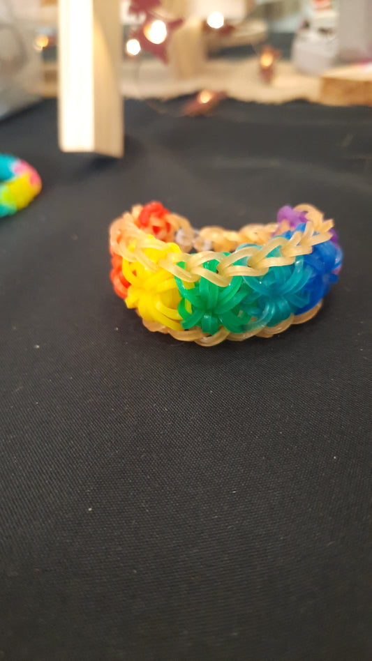 Bracelet aux couleurs des 7 Chakras