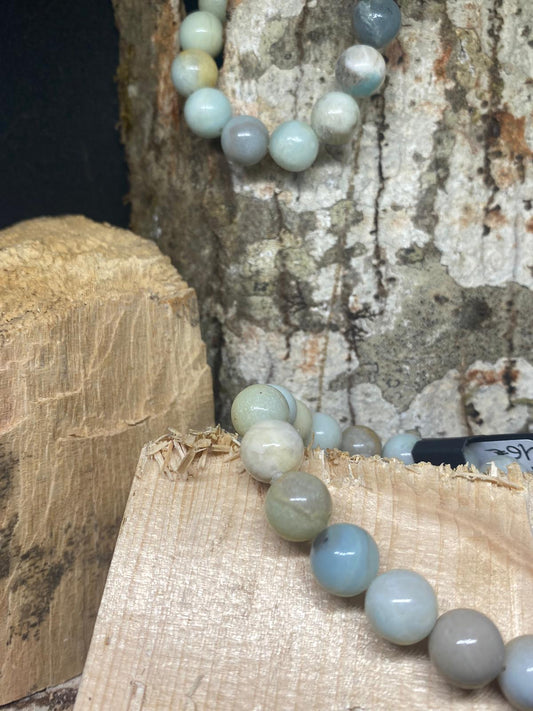 Bracelet en amazonite rainbow