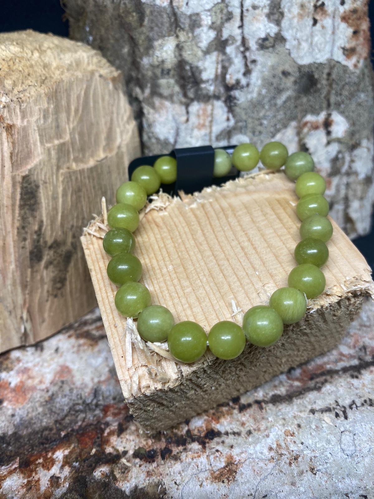 Bracelet en Jade Vert