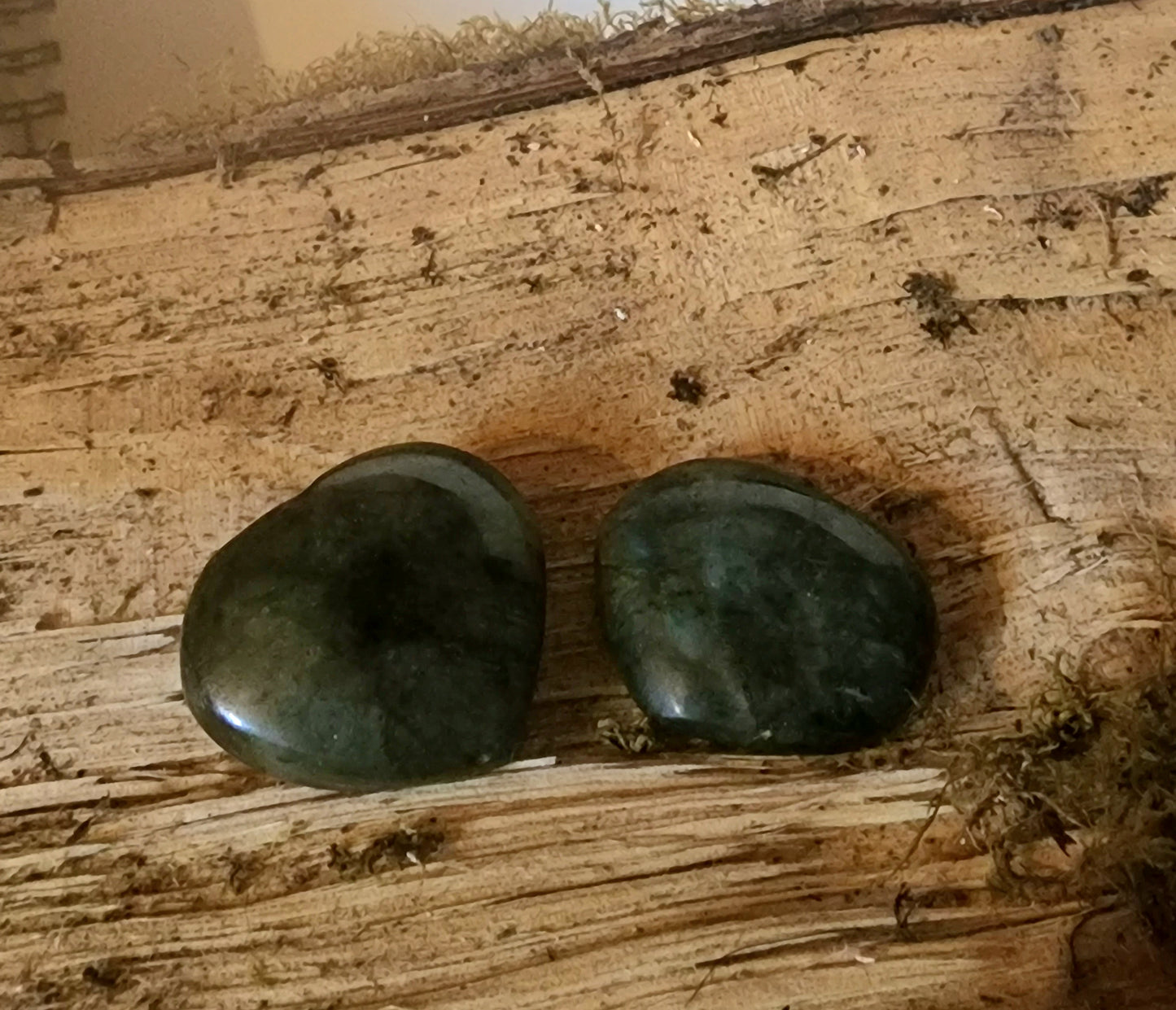 Coeur en labradorite