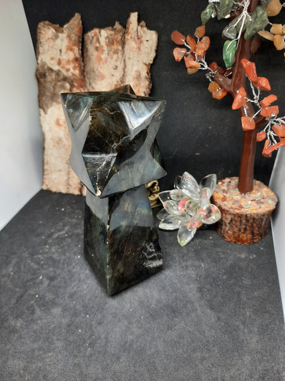 Merkaba en labradorite