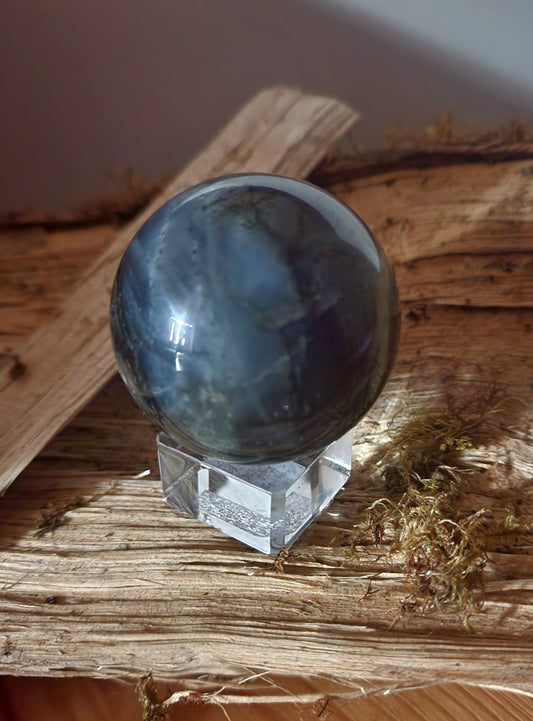 Sphère en labradorite