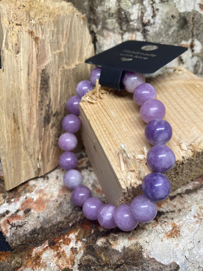 Bracelet en Lépidolite